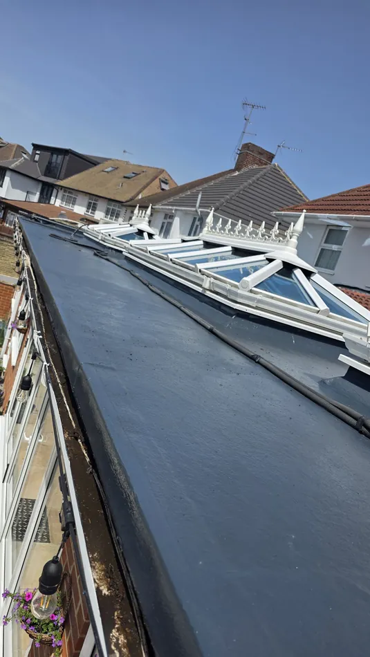 Flat roof and roof lanterns completed by Site Fix Solutions